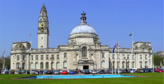 no.2 卡迪夫市政厅   cardiff city hall