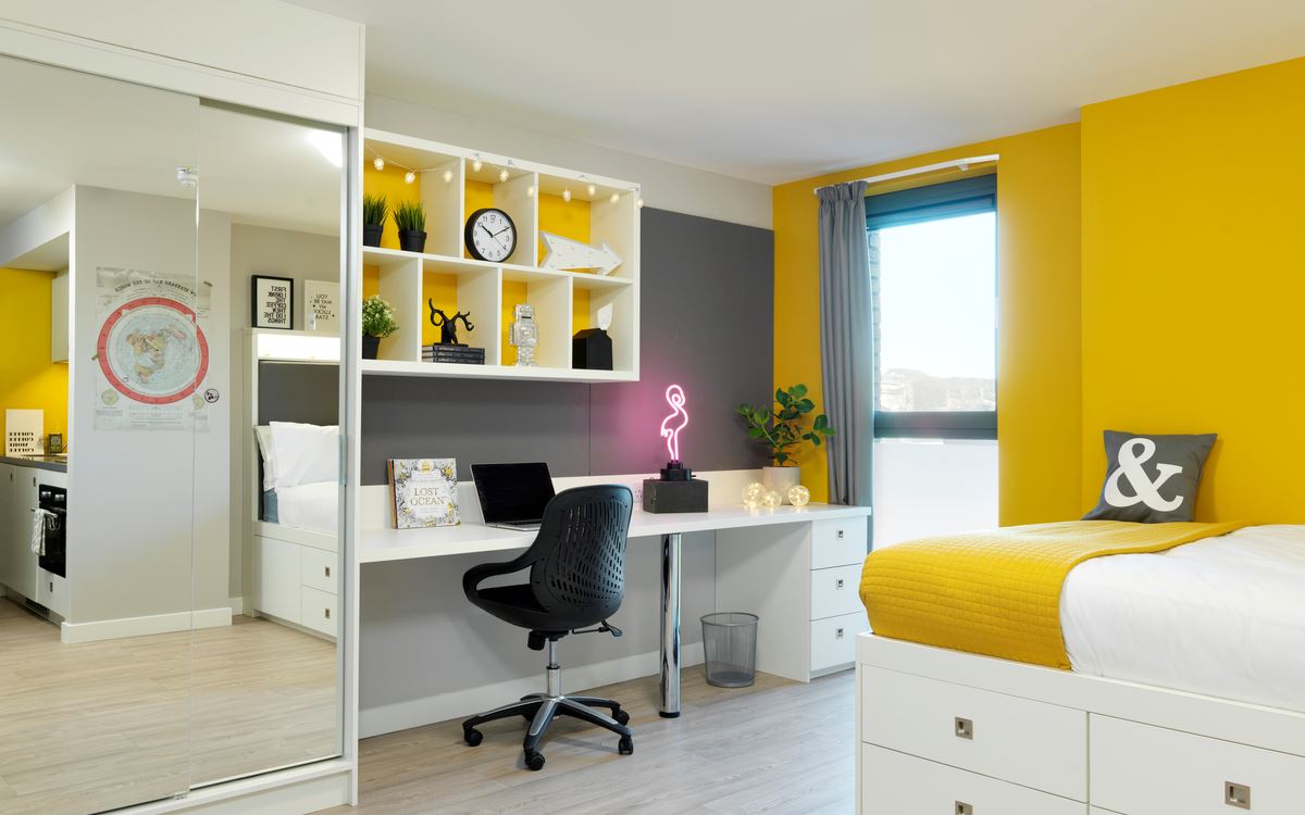 Maxwell Studio - Single Occupancy - Student Castle Edinburgh