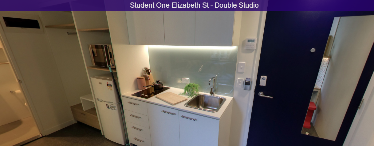 Premium Double Studio - Student One Elizabeth Street