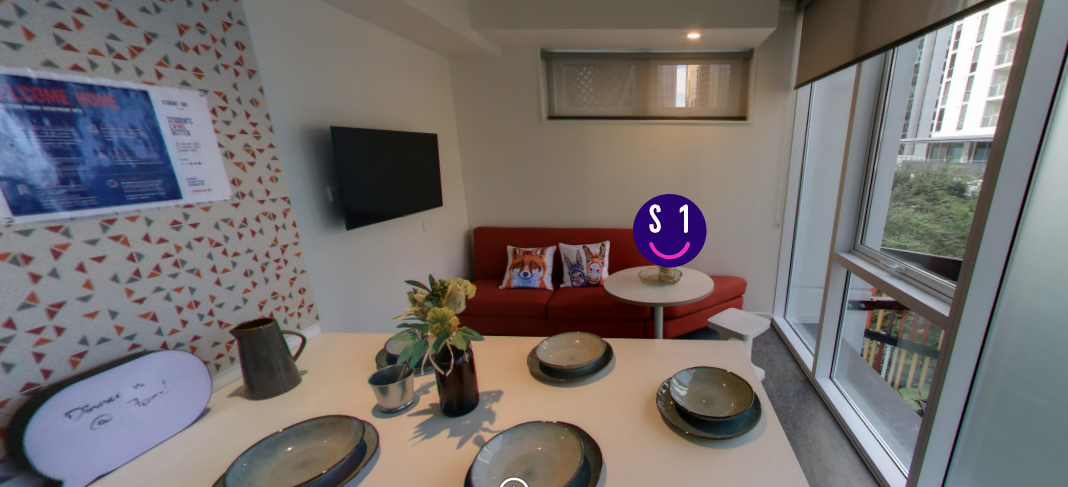 6 Bedroom Apartment Standard Room - Student One Elizabeth Street