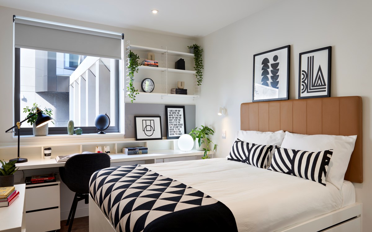 Curtis Studio (two bed studio) Double Occupancy - Student Castle Oxford