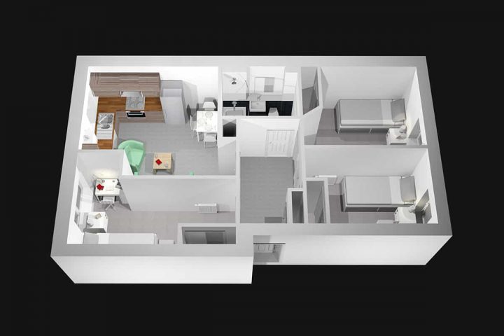 Standard Plus-3 Bed Flat - Linksfield