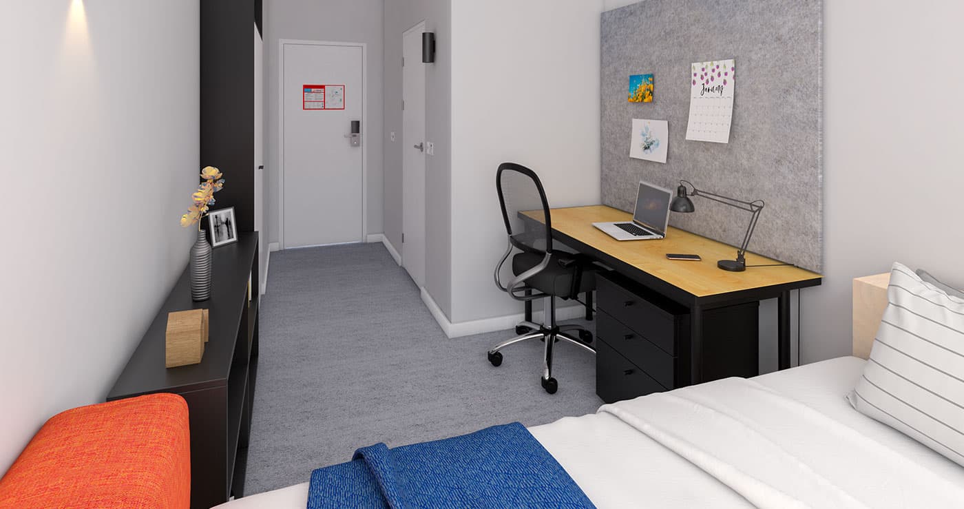 Single Bedroom – 5 Share Apt - Iglu South Yarra