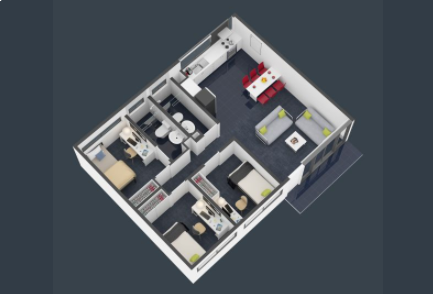 3 Bedroom Apartment - Western Sydney University Village Campbelltown （转至西悉尼大学管理）