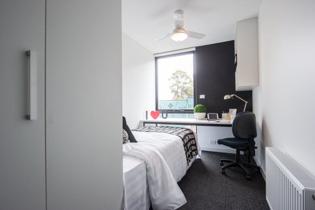 2 Bedroom Apartment - Regular Bedroom - UniLodge Victoria University