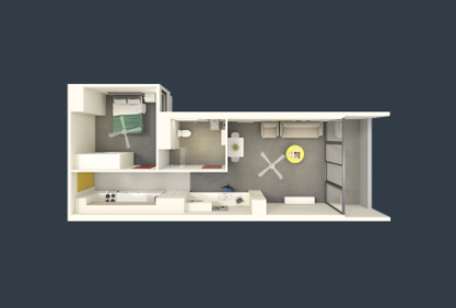 1 Bedroom Apartment - Student Village Melbourne