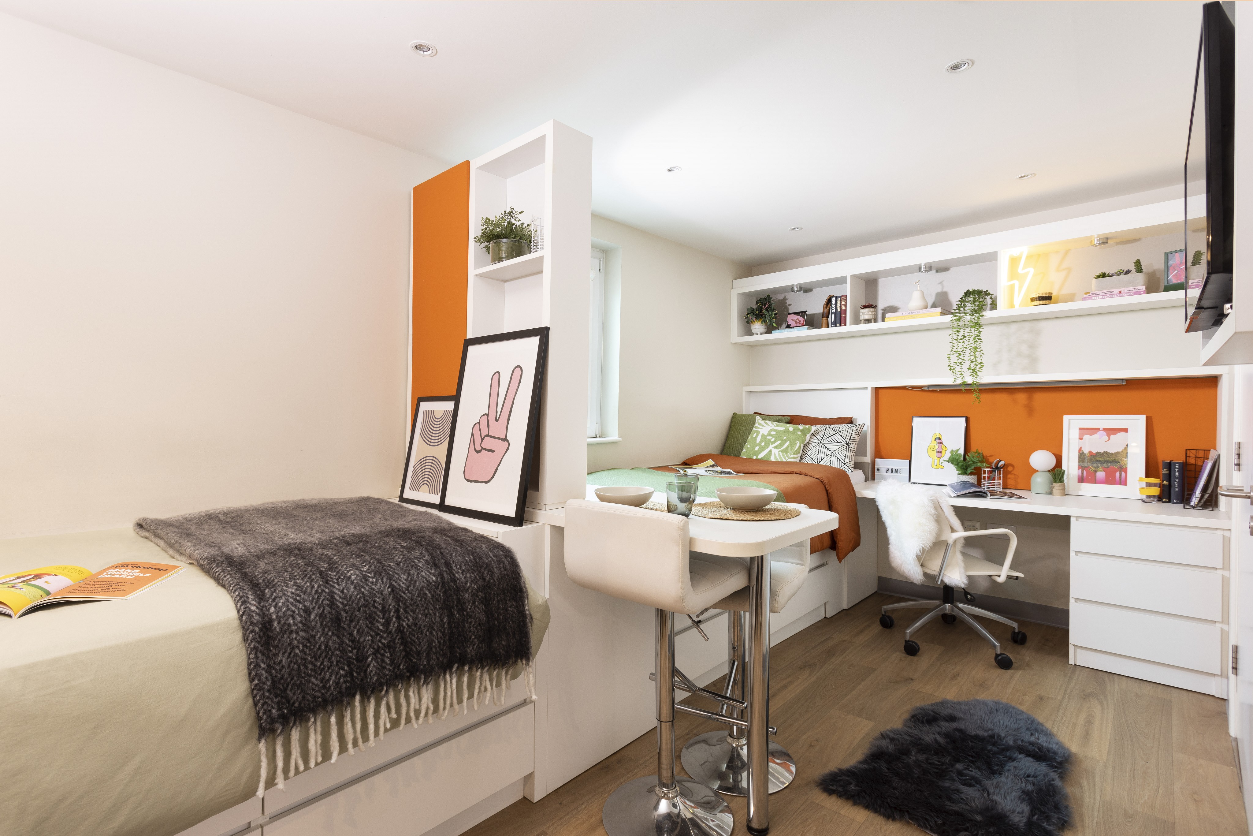 Premium Range 2 Twin Studio - Drapery Place@Londonist-Unite