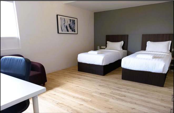 1 Bedroom (Twin) - Cooliv Waterfront