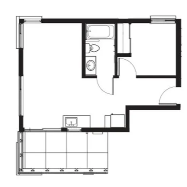 1B1B - Clara Apartments
