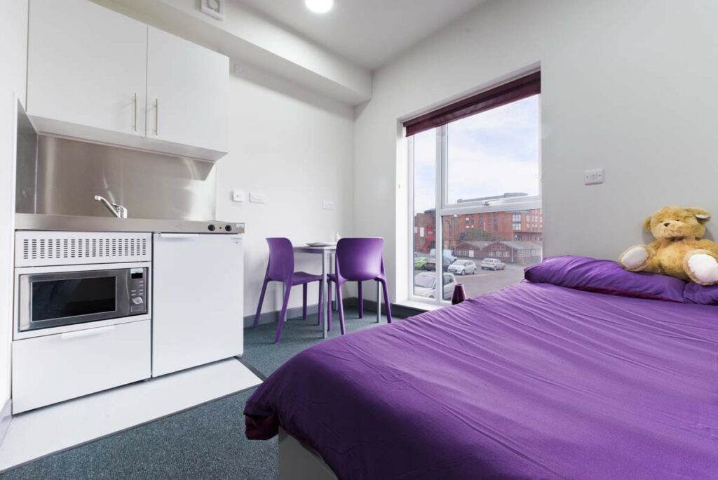 Deluxe Studio, Poulson House - Stoke Student Village