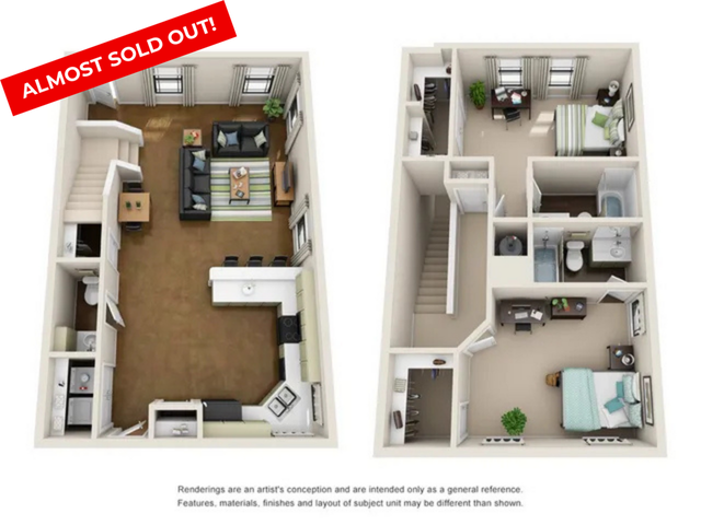 2B2.5B - Villas at Riverbend