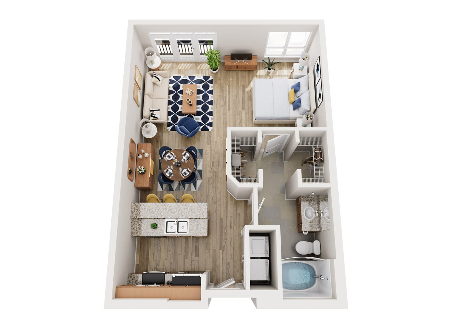 Studio - Lofts at Lakeview Apartments