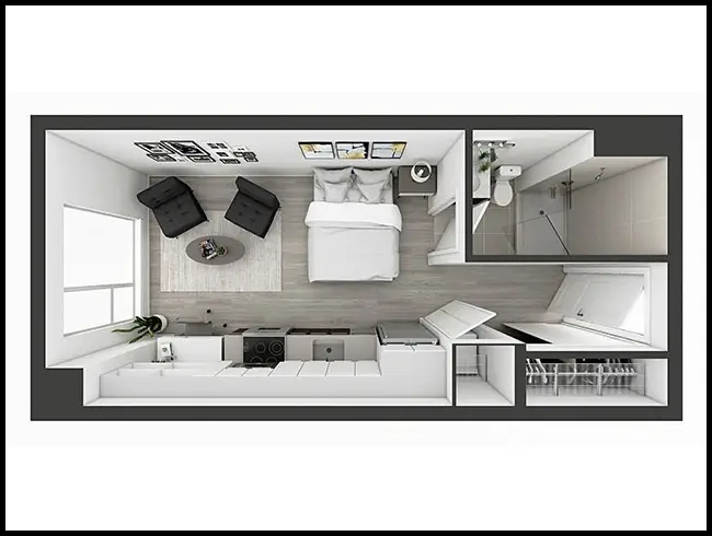 Estudio S1 - 1047 Commonwealth