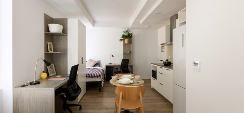 Superior Twin Bed Studio - UniLodge Perth Central