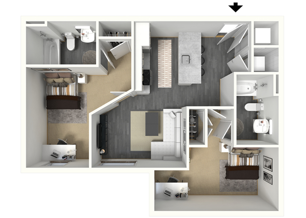 2 Bed 4 Occupants 2 Bath - Crestline